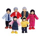 Hape Dollhouse Asiatische Familie