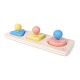 Hape Montessori Spiegel Form Puzzle Wood