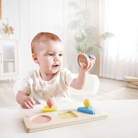 Hape montessori spiegel vorm puzzel