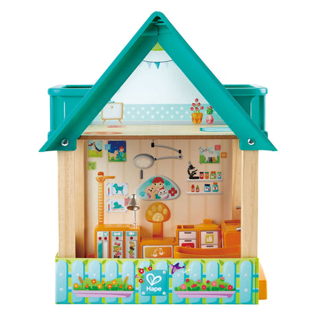 Hape Tierarzt-Übungsspielset „Furry Friends“.
