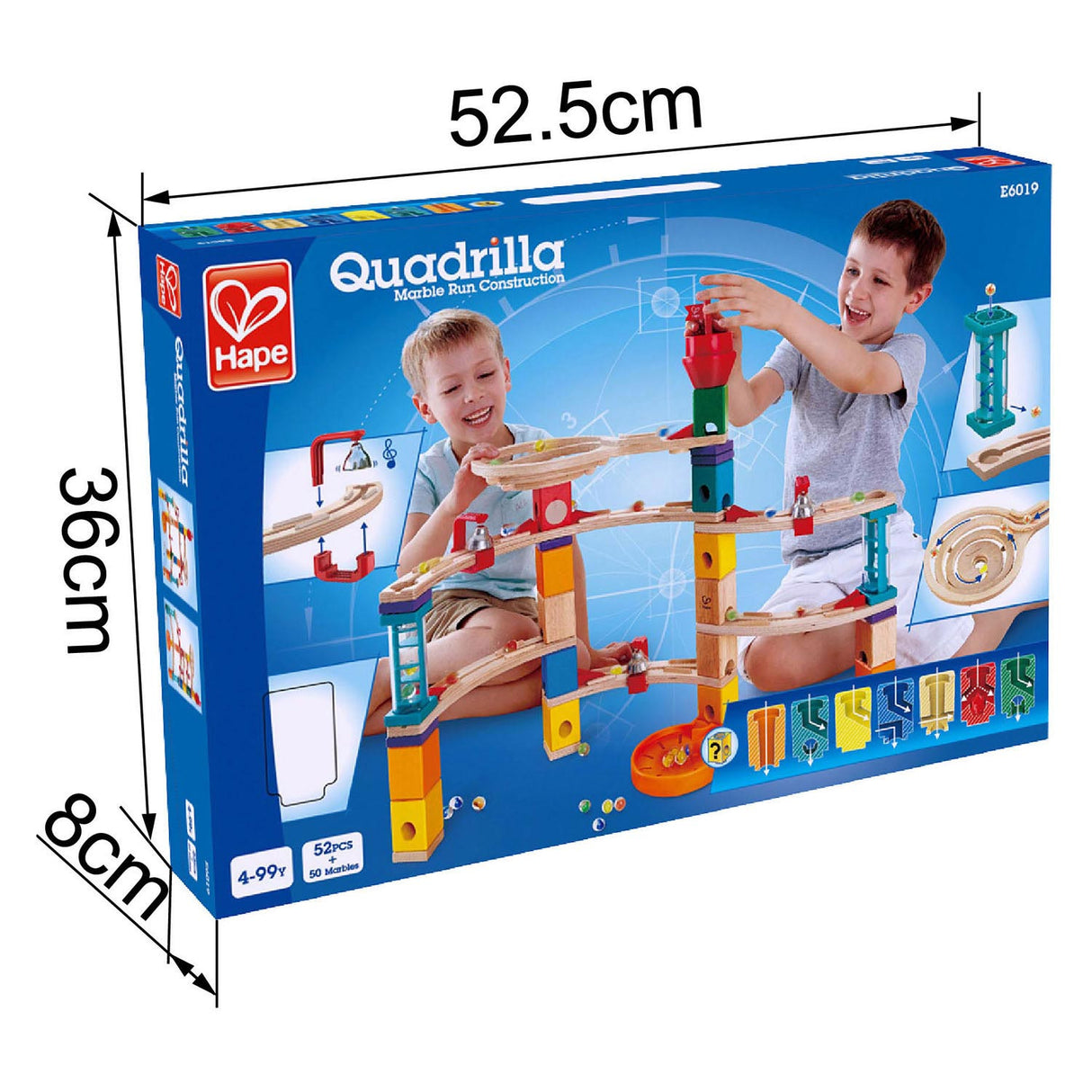 Hape Quadrilla Castle Escape Escape Knikkerbaan