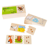 Beleduc Cognito Animal Maniers recognize wooden child's play