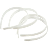 Creativ Company Haargummis, B: 13 mm, weiß, 5 Stück 1 Box