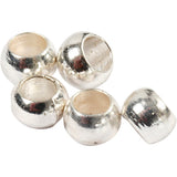 Creativ Company Quetschperlen, D 2 mm, Silber, 1000 Stück 1 Box