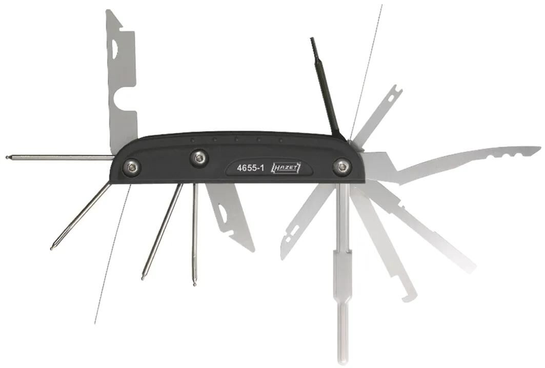 Hazet Demontage-Einbauwinkel-Set Demontagewerkzeug für Radi 140x58x50