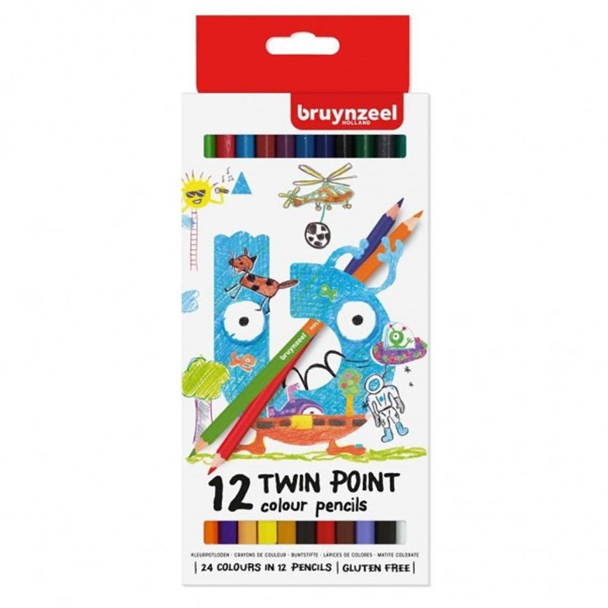 Bruynzeel Buntstifte 12 Doppelspitze