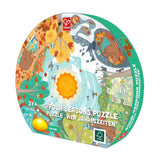 Hape Vier-Jahreszeiten-Puzzle mit Licht – 16 Teile.