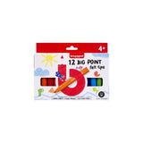 Bruynzeel Big Point Filzstifte 12 Stück | 2 Stk