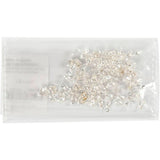 Creativ Firmenumhang, L: 8 mm, D 3 mm, versilbert, 100 Stück 1 Box