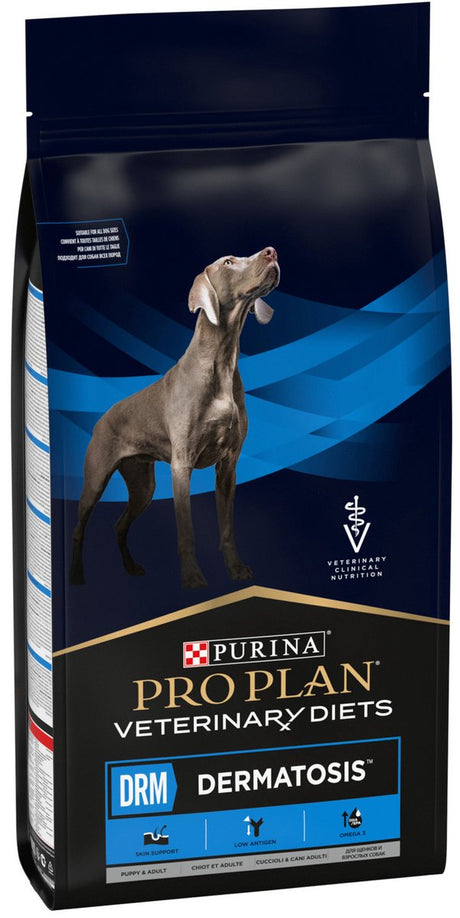 Pro Plan Veterinärdiäten Canine DRM Dermatose – Hundefutter – 3 kg