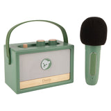 Classic world houten mini retro tunes met microfoon