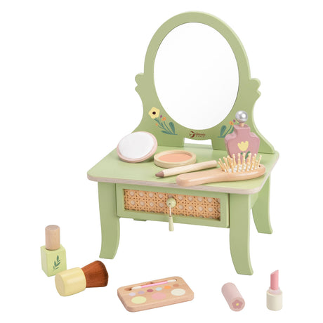 Classic world houten vintage kaptafelset