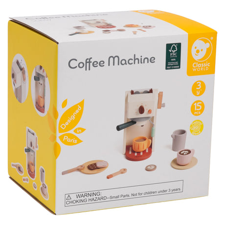 Classic world houten koffiezetapparaat