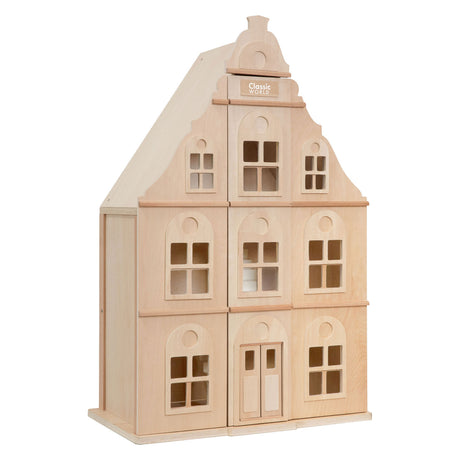 Classic world houten poppenhuis - 3dlg.