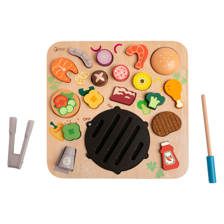 Classic world houten bbq puzzel - 21st.