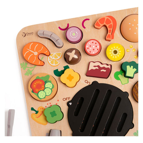 Classic world houten bbq puzzel - 21st.