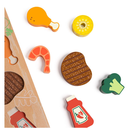 Classic world houten bbq puzzel - 21st.