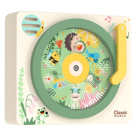 Classic world houten muziekbox