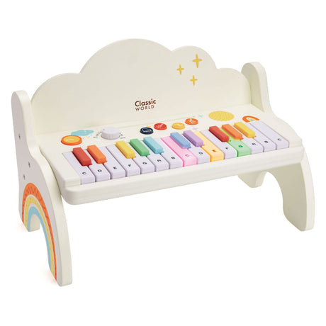 Classic world houten regenboog piano