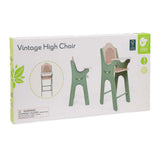 Classic world vintage houten babystoel