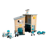 Classic world houten politiebureau