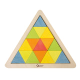 Klassisches Welt-Holzmosaikpuzzle, 67 Teile.