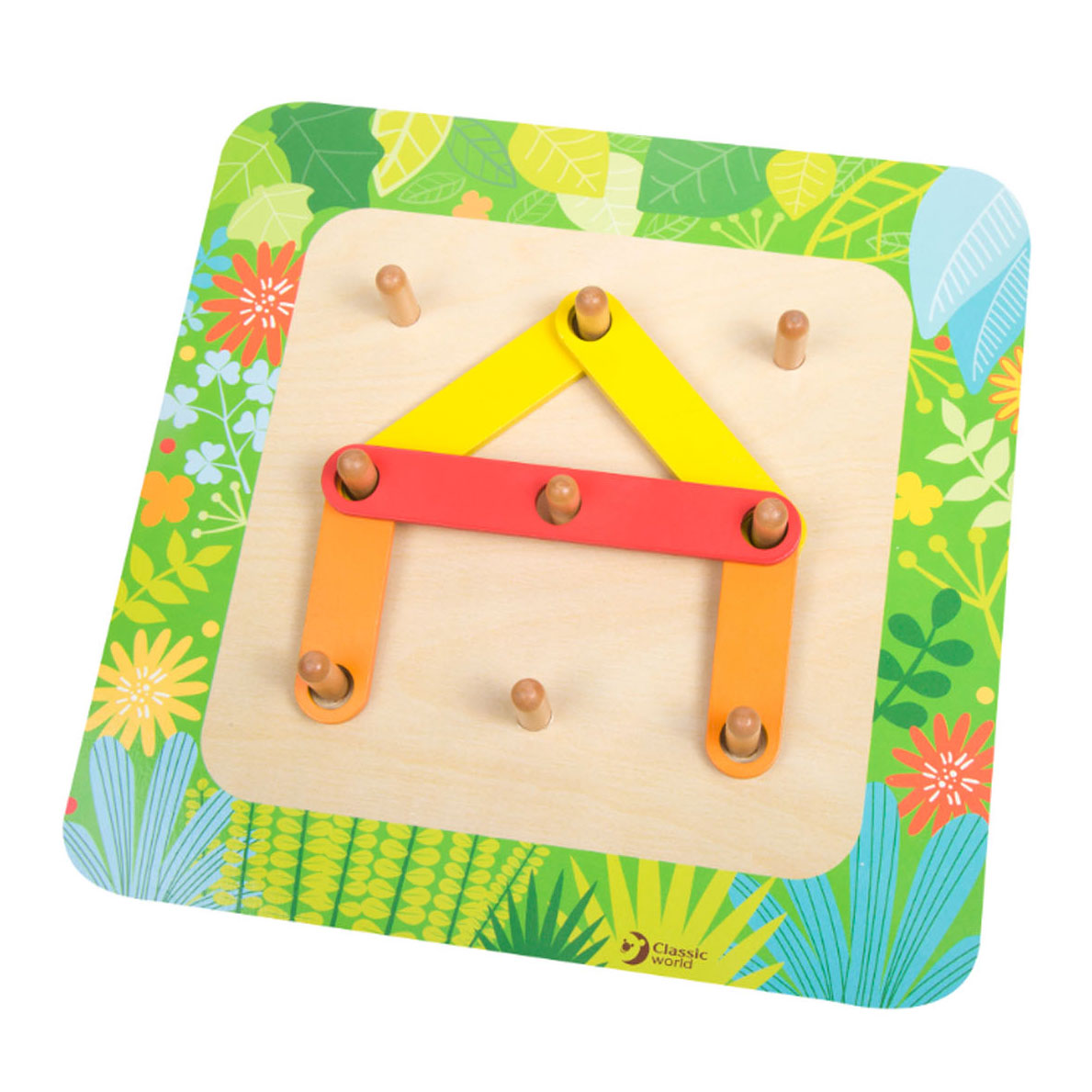Classic World My Lernpuzzle aus Holz, 29 Teile.