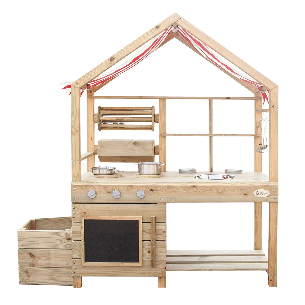 Klassische Welt der Welt Outdoor Kinderküche XL Holz