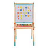 Klassischer Welt -Holzmagnet und Blackboard 2in1, 39dlg.