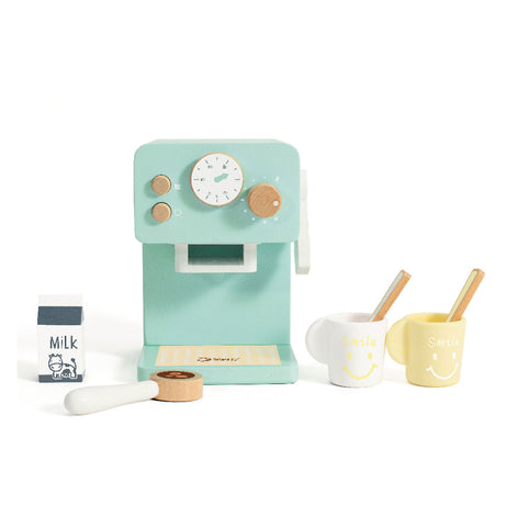 Classic World Holzkaffeemaschine für Kinder – kleine Barista | klassische Welt - uni