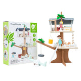 Klassische Welt der Welt Wooden Poppenhuis Boomhut, 31dlg.