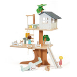 Klassische Welt der Welt Wooden Poppenhuis Boomhut, 31dlg.