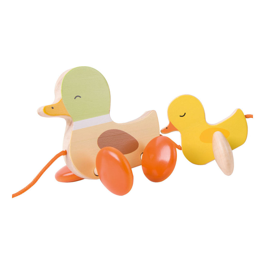 Classic World World World Wooden Trek Figurs Ducks