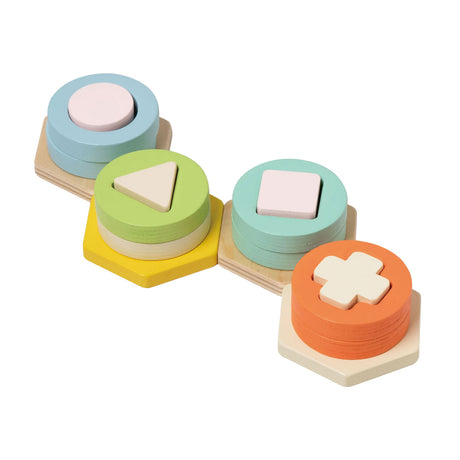 Lobbes Toys BV Classic World Holzformen-Matching-Spiel
