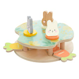 Klassisches Welt-Hüpfkaninchen-Holzspiel