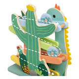 Classic World Holzkugelbahn Dinosaurier – Lernspielzeug 4-teilig.