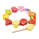 Classic World World Wooden raisonné Fruit, 13dlg.