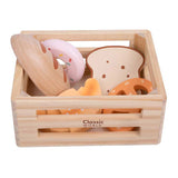 Classic world houten krat met brood