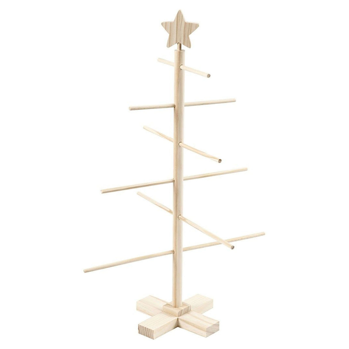 Creativ Company Wooden Children's Christmas Tree, 60 cm