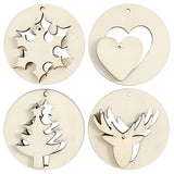 Creativ Company https: www.cchobby.nl 2-in-1-hanging-decorations-d-7-cm-hole size-3-mm-thickness-4-mm-8-piece-1-box