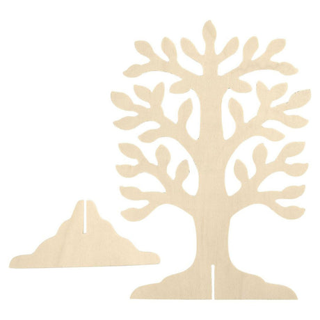 Das kreative Unternehmen schmückt Ihren Holzbaum
