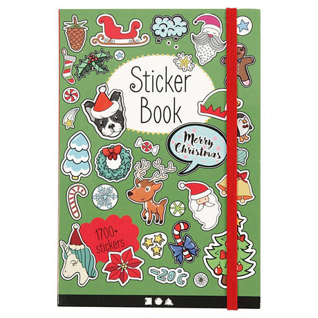 Creativ Company https: www.cchobby.nl Stickerbuch-Weihnachtsmotive-Größe-11-5x17-cm-ca-1700-Stück-76-Blatt-1-Stück