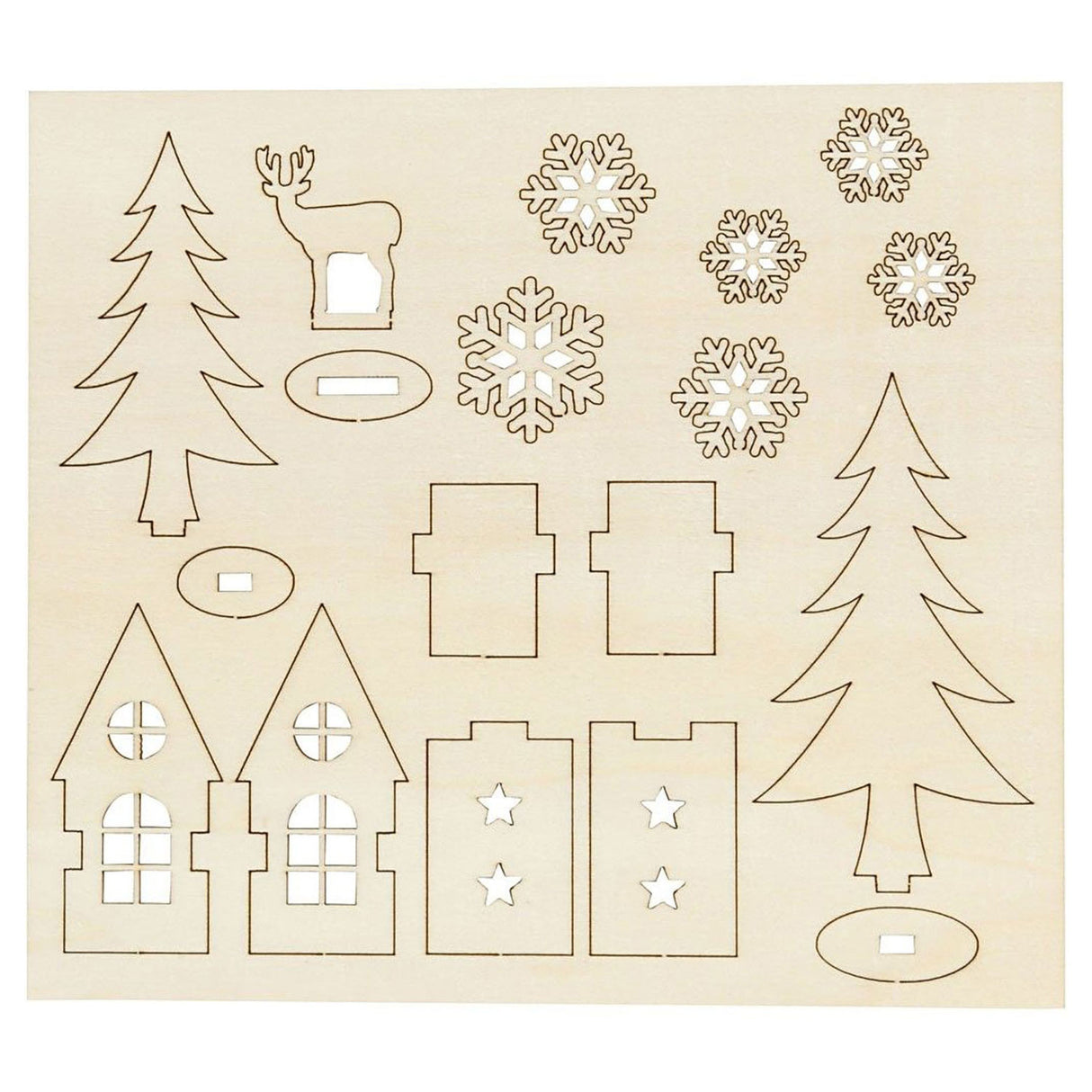 Das kreative Unternehmen fertigt und dekoriert Ihr Weihnachtsdekorationshaus