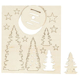 Kreativunternehmen https: www.cchobby.nl diy-wooden-figures-christmas-trees-l-20-cm-w-17-cm-thickness-3-mm-1-box