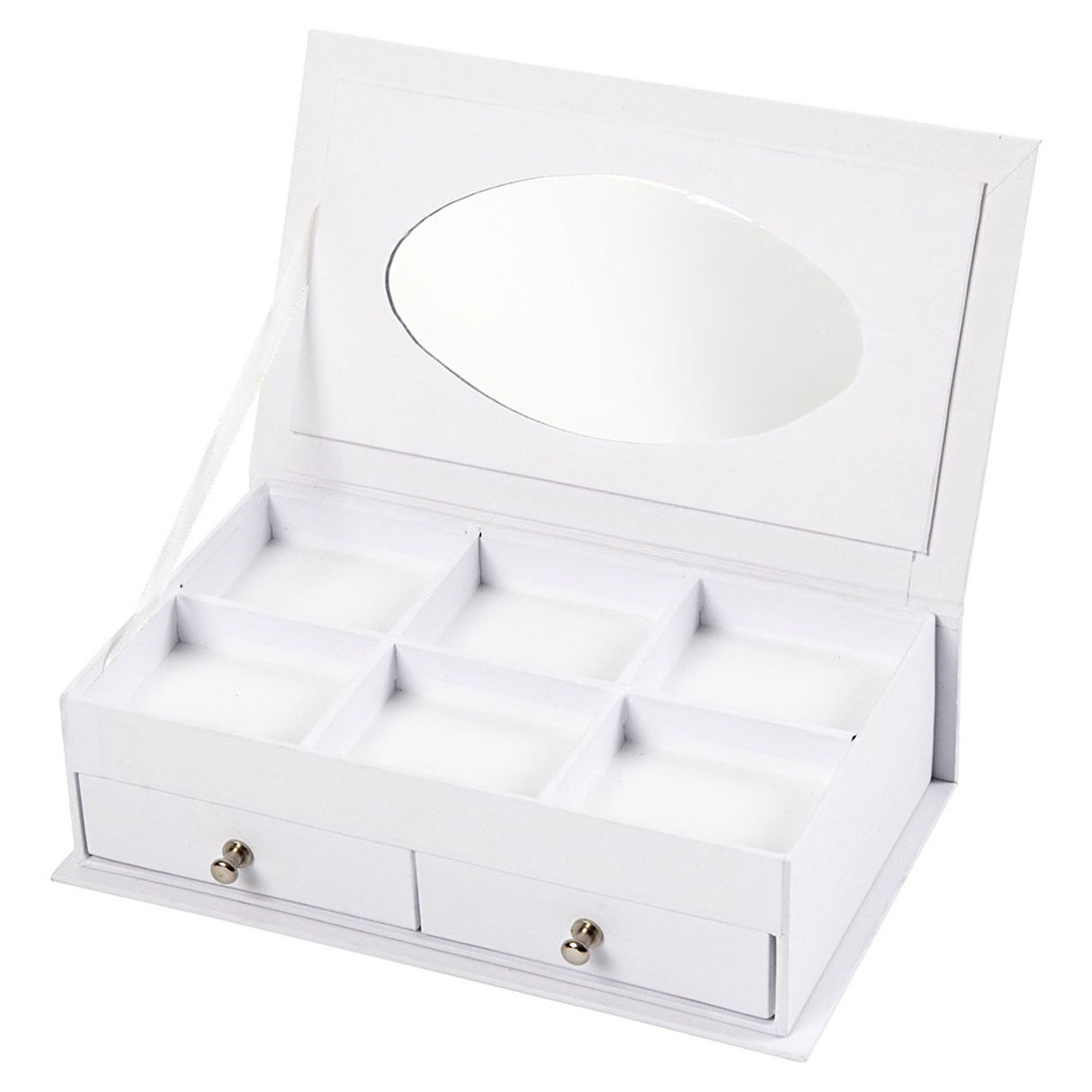 Kreativunternehmen https: www.cchobby.nl Schmuckschatulle-Größe-18x10-5x5-cm-weiß-1-teilig