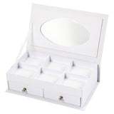 Kreativunternehmen https: www.cchobby.nl Schmuckschatulle-Größe-18x10-5x5-cm-weiß-1-teilig