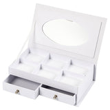 Kreativunternehmen https: www.cchobby.nl Schmuckschatulle-Größe-18x10-5x5-cm-weiß-1-teilig