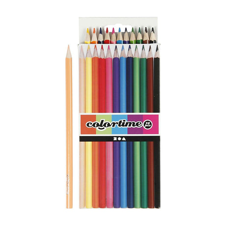 Kreativunternehmen https: www.cchobby.nl colortime-colored-pencils-l-17-45-cm-fill-3-mm-diverse-colours-12-piece-1-box