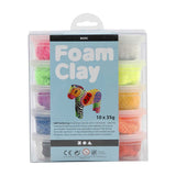 Foam Klei - Basic colors, 10x35gr