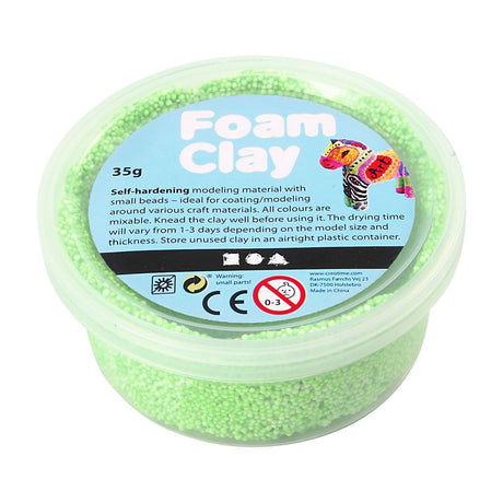 Schaumton https: www.cchobby.nl foam-clayr-neon-green-35-gr-1-doosje